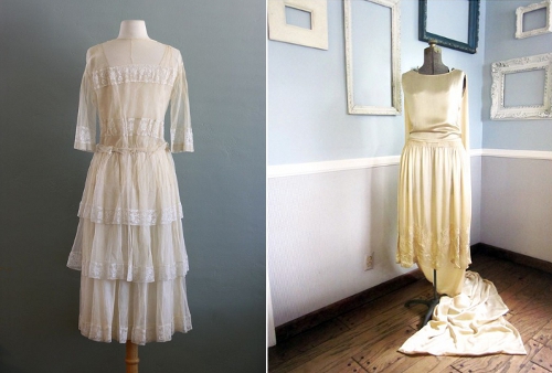 1920s-vintage-wedding-dress-picture 1920s vintage wedding dress picture