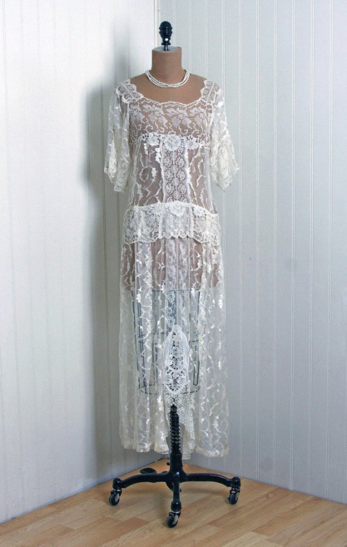 1920s dropwaist dress