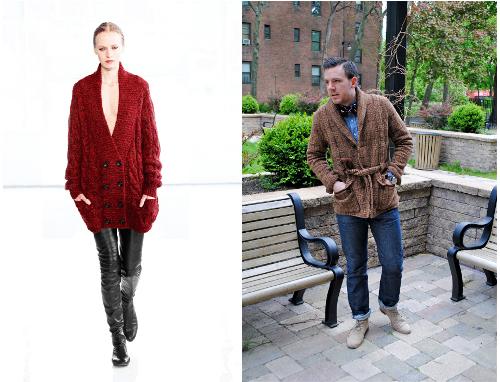 fashion-week-vintage-style-inspiration-grandpa-sweaters fashion week vintage style inspiration picture