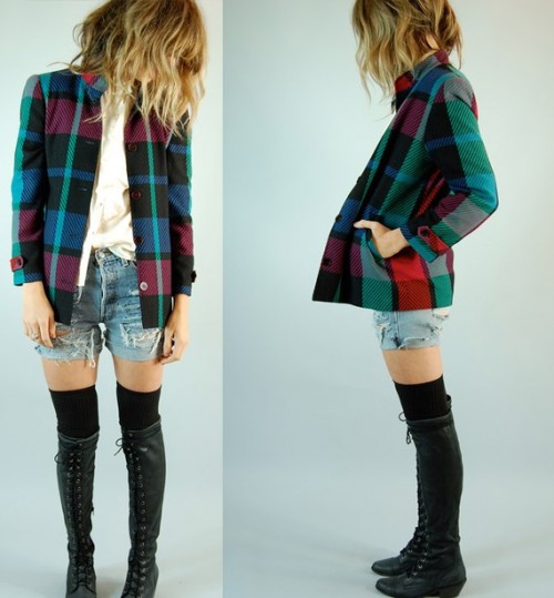 plaid_80s_blazer_etsy plaid 80s blazer etsy