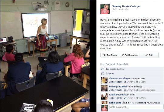 sammy davis vintage teaching high school